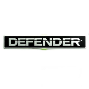 Embossed Aluminum Defender Badge - BTR1045