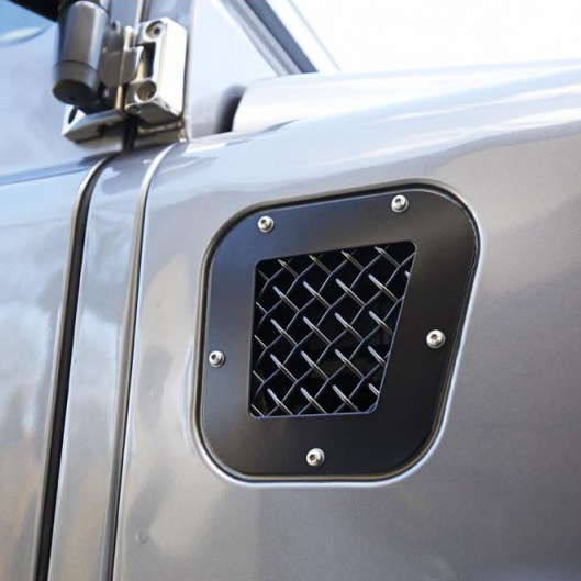 Zunsport Wire Mesh Fender and Side Vent Set in Black